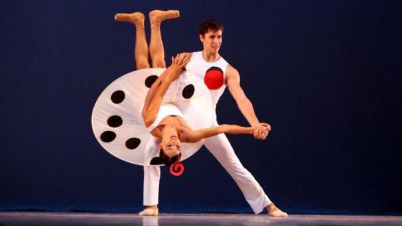 bailarines cubanos. Viengsay Valdés y Dani Hernández