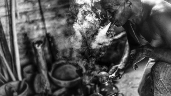 Humo Ritual. Obra expuesta