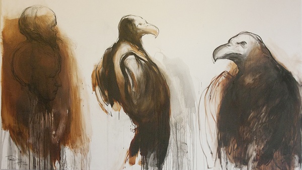 Una plástica de cuervos y pulsiones