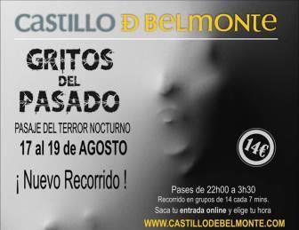 El espectáculo de terror “Gritos del Pasado” vuelve al Castillo de Belmonte