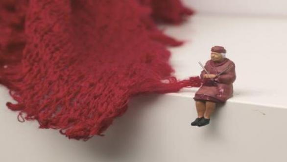 Weaver, 2005. (detalle). Serie Trabajos Forzados. Instalación. Colección Kablanc