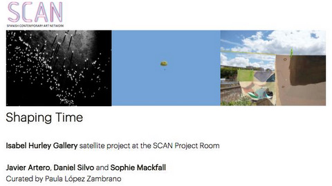 Satellite project. Isabel Hurley at SCAN Project Room