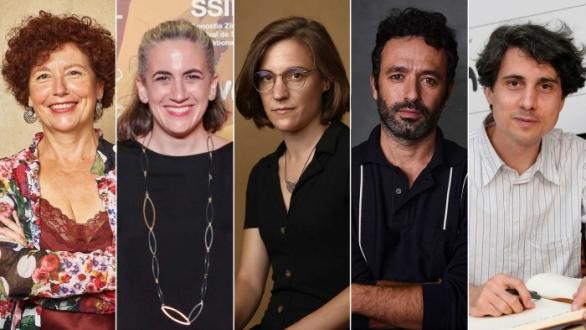 Icíar Bollaín, Lara Izagirre, Carla Simón, Rodrigo Sorogoyen and Jonás Trueba 