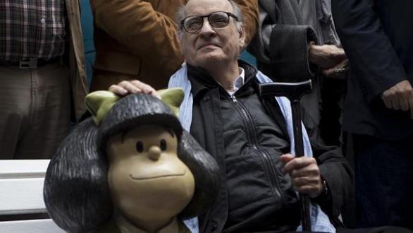 El dibujante Joaquín Salvador Lavado "Quino" 