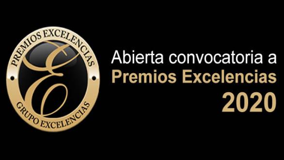 premios Excelencias 2020. convocatoria abierta 