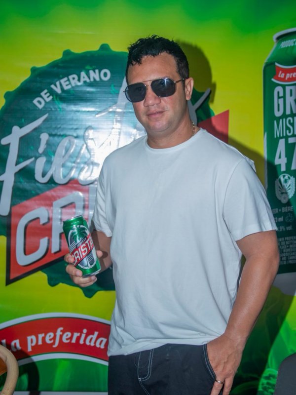 Maykel Blanco en Conferencia de prensa Fiestas Cristal 2025