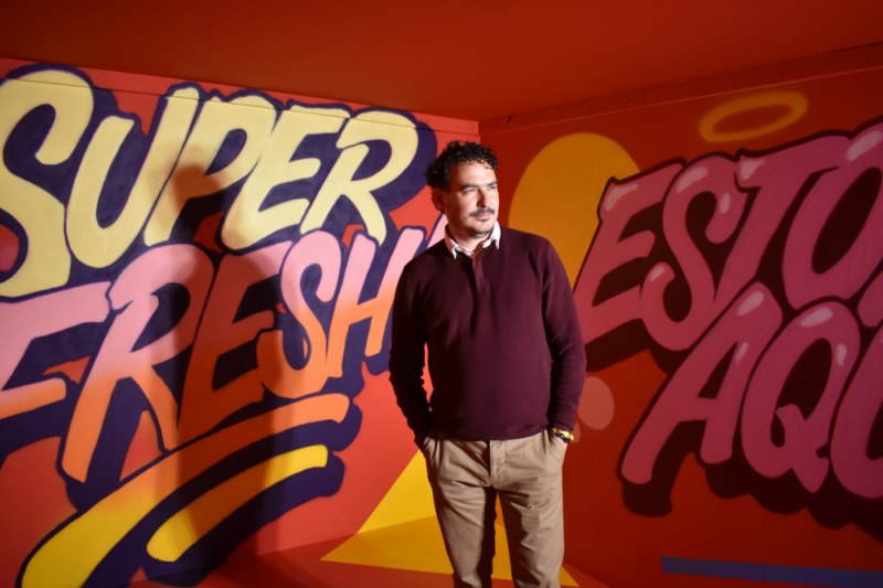 Our correspondent before the intervention of Queen Andrea 