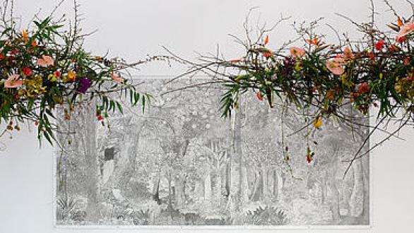 Florale-Interpretation-Franziska-Buergi-Rey_-Didier-Rittener_-Les-pommiers-ou-indecente-foret