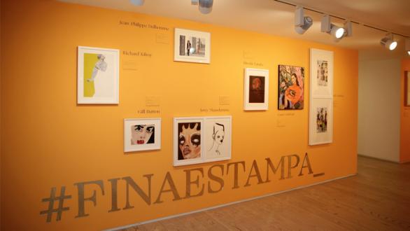 Entrada de expo Fina Estampa 