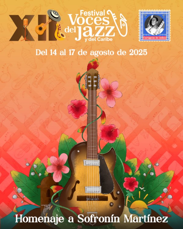 Afiche Voces del Jazz XII 