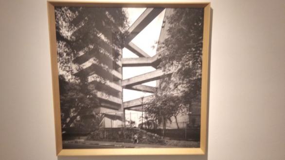Fotografía de Bo Bardi tomada por Leonardo Finotti.