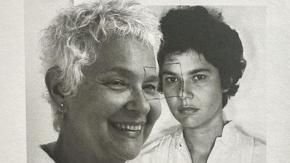 Liliana Porter, Forty Years (Self portrait-with square, 1973), 2013.
