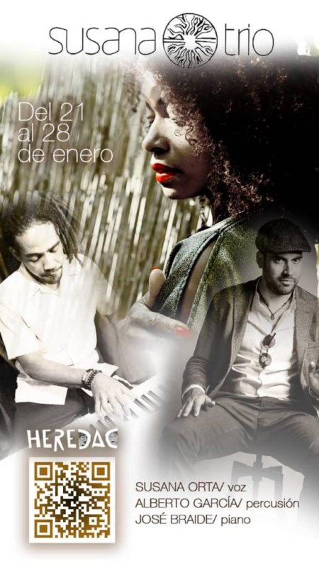 Portada del EP Heredad de la intérprete Susana Orta