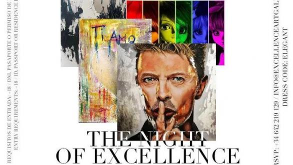 Detalle de la invitación “The Night of Excellence”