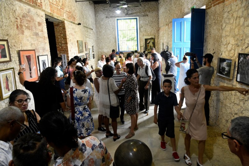 Vista de la muestra  “Meter La Habana en Guanabacoa"