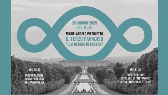 Michelangelo Pistoletto inaugura instalación permanente en la Reggia de Caserta
