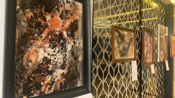 Obra exhibida en la muestra Sabor y Arte VIII: Porque Cuba Sí Sabe