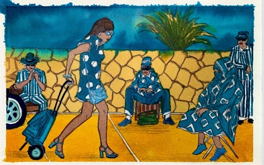 Marcel Dzama: Blue Moon of Morocco