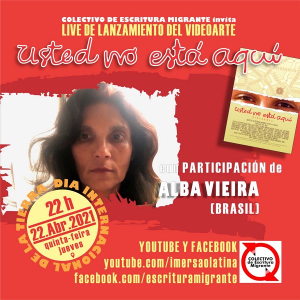 ALBA VIEIRA  en Videoarte “Usted No Está Aquí”