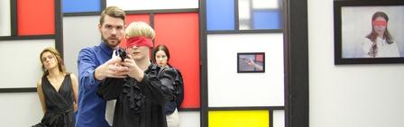 She peoples a space with images of realms, moods, rooms, ghosts and stars