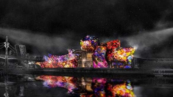 Reflections. Guggenheim Bilbao
