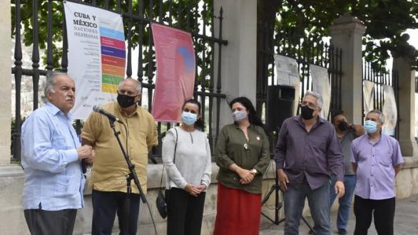 Inauguración de la muestra México-Cuba: naciones hermanas