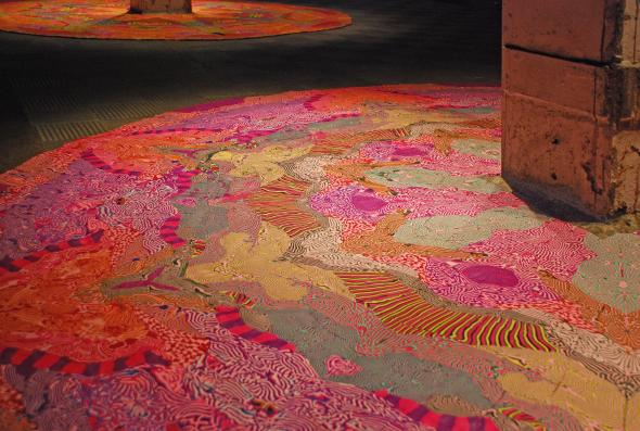 “Cenotes” by Chilean Artist Magdalena Atria in Matadero, Madrid