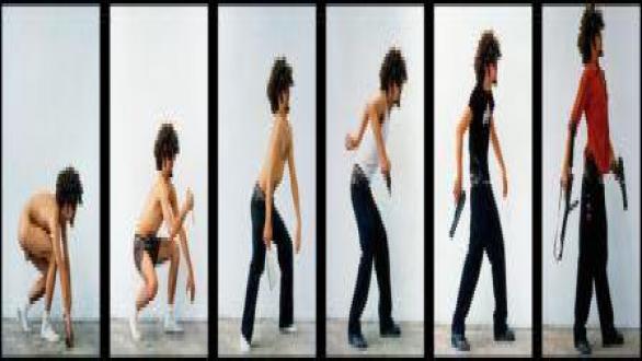 Miguel Calderón, Evolución del hombre (1995).
