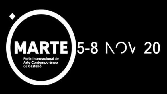 Cartel de feria de arte MARTE 