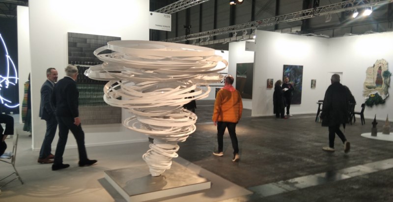 Alice Aycock. Alien twister. 2018. Galeria Thomas Schulte