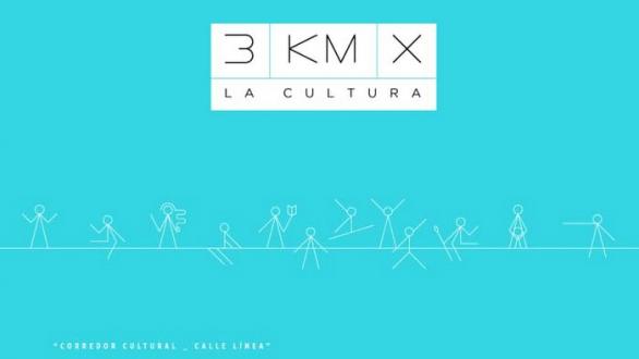 Cartel de 3 km x la Cultura 