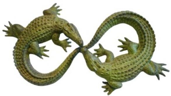 En portada: Aperyon — Del griego ápeiron: lo ilimitado, lo infinito, el principio originario de todas las cosas según Anaximandro. Técnica: Bronce a la cera perdida.