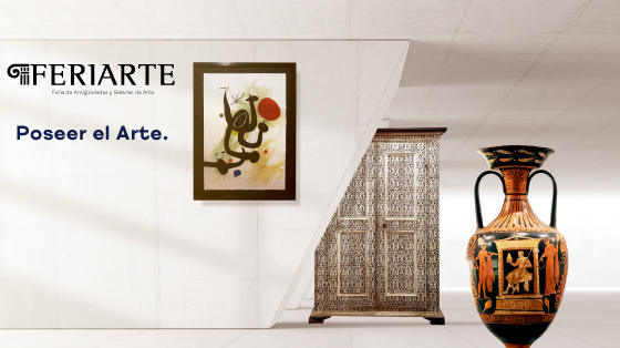 Si amas la pintura, las tallas antiguas y las joyas, acércate a Feriarte 2023