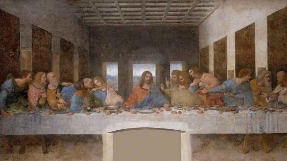 Fresco original de Leonardo da Vinci