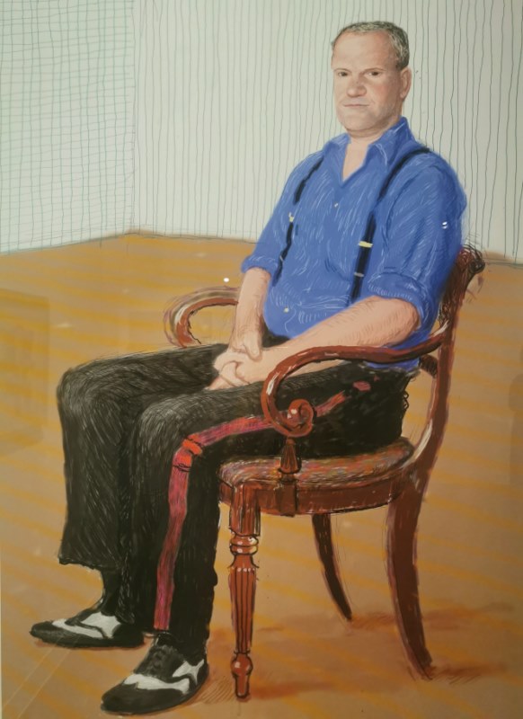 John Fitzherbert, de David Hockney