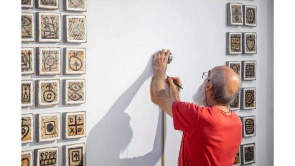 Montaje de la exposición/ Tomado de RRSS