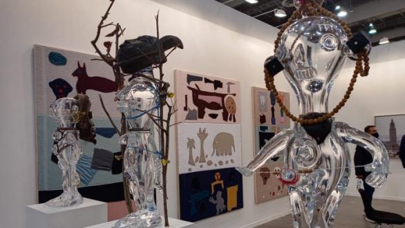 obra de arte expuesta en Zona Maco 2022