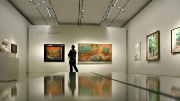 Vista del Museo Nacional Thyssen-Bornemisza