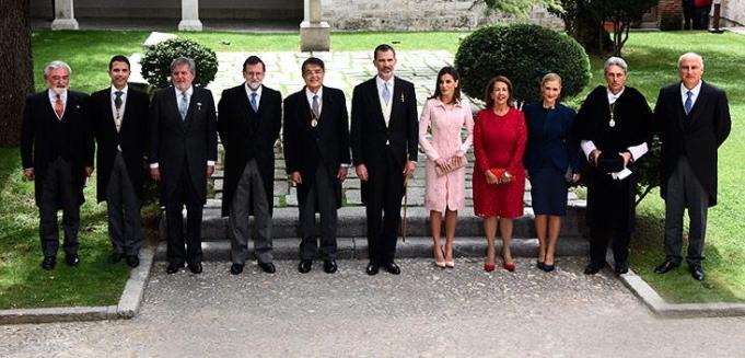 Los Reyes entregan el Premio Cervantes 2017 a Sergio Ramírez