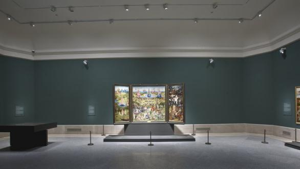 Sala de El Bosco. Museo Nacional del Prado