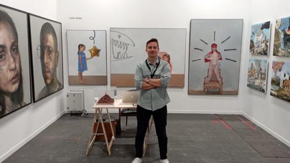 Javier Vázquez, director de Gorila Arte en Estampa 2022