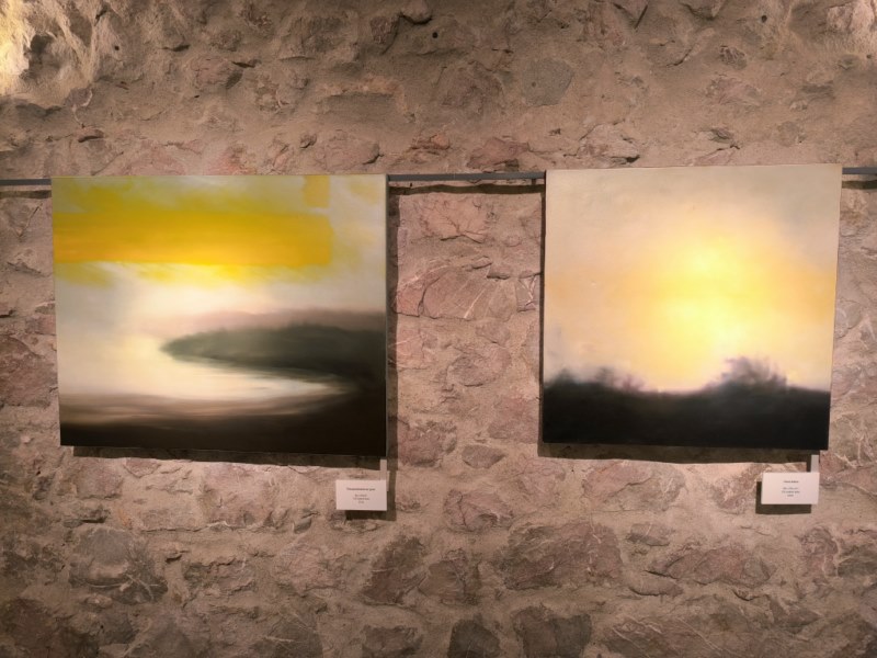 Obras de la exposición Pinta, no dejes nunca de pintar… del artista Daniel Berdala