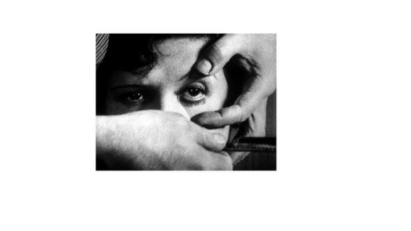  Fotograma de la película “Un perro andaluz”.