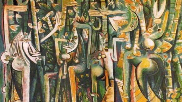 La jungla, obra del Wilfredo Lam