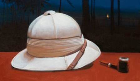 Los mares del Tiki, exposición de Charris 