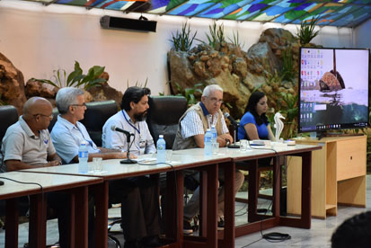 Simposub Vicente Glez,Suit Bertho Frutos,Rene Glez Barrios, Octavio La Guardia foto Raul Abreu