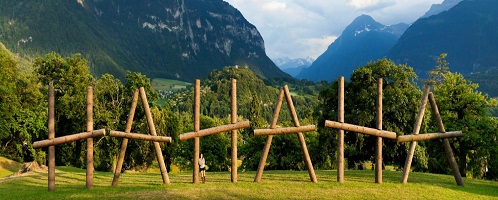 Swiss artist Claudia Comte will transform Basel's Messeplatz into an immersive  funfair