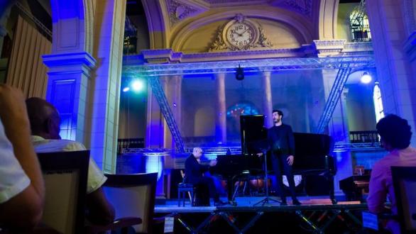  Instantes del concierto en el Oratorio San Felipe Neri, como parte del Festival Habana Clásica 2023.