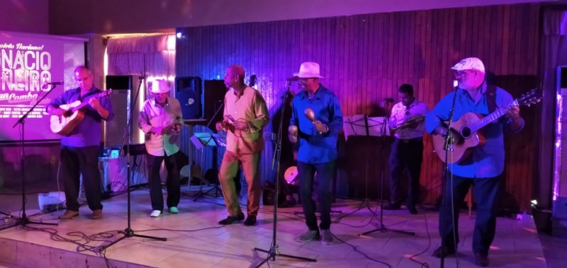 El lanzamiento del disco Gran Combo pa' rato concluyó con un breve concierto del Septeto Nacional Ignacio Piñeiro.
