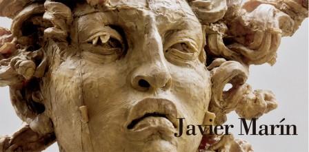 Javier Marin in the pinacoteca comunale Casa Rusca, Locarno, Suiza